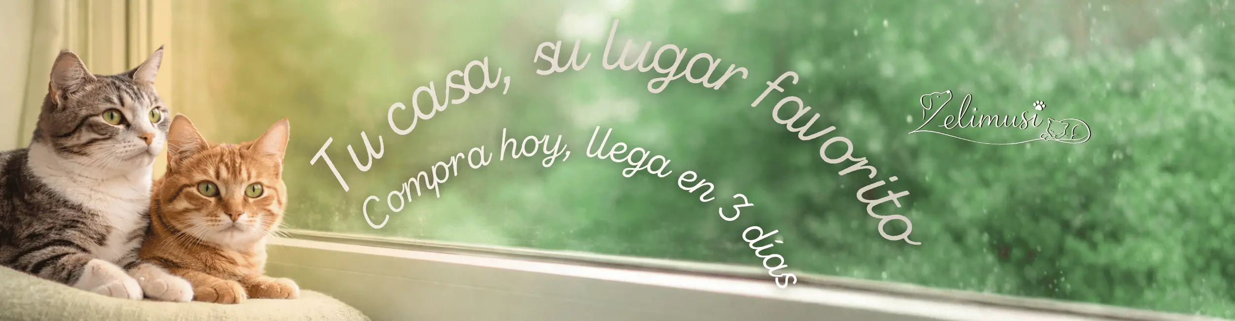 Banner principal de Zelimusi, tienda de mascotas en Bogotá